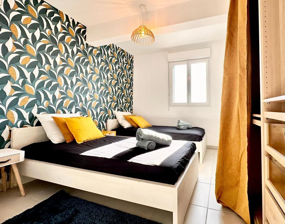 Apartment Duplex - Vue Mer Exceptionnelle - Quartier Euromed-Avec Box Marseille